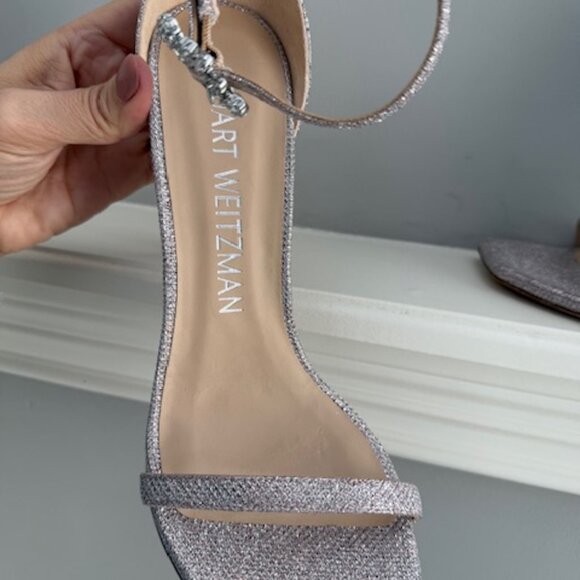 Stuart Weitzman nudistcurve heels new no box